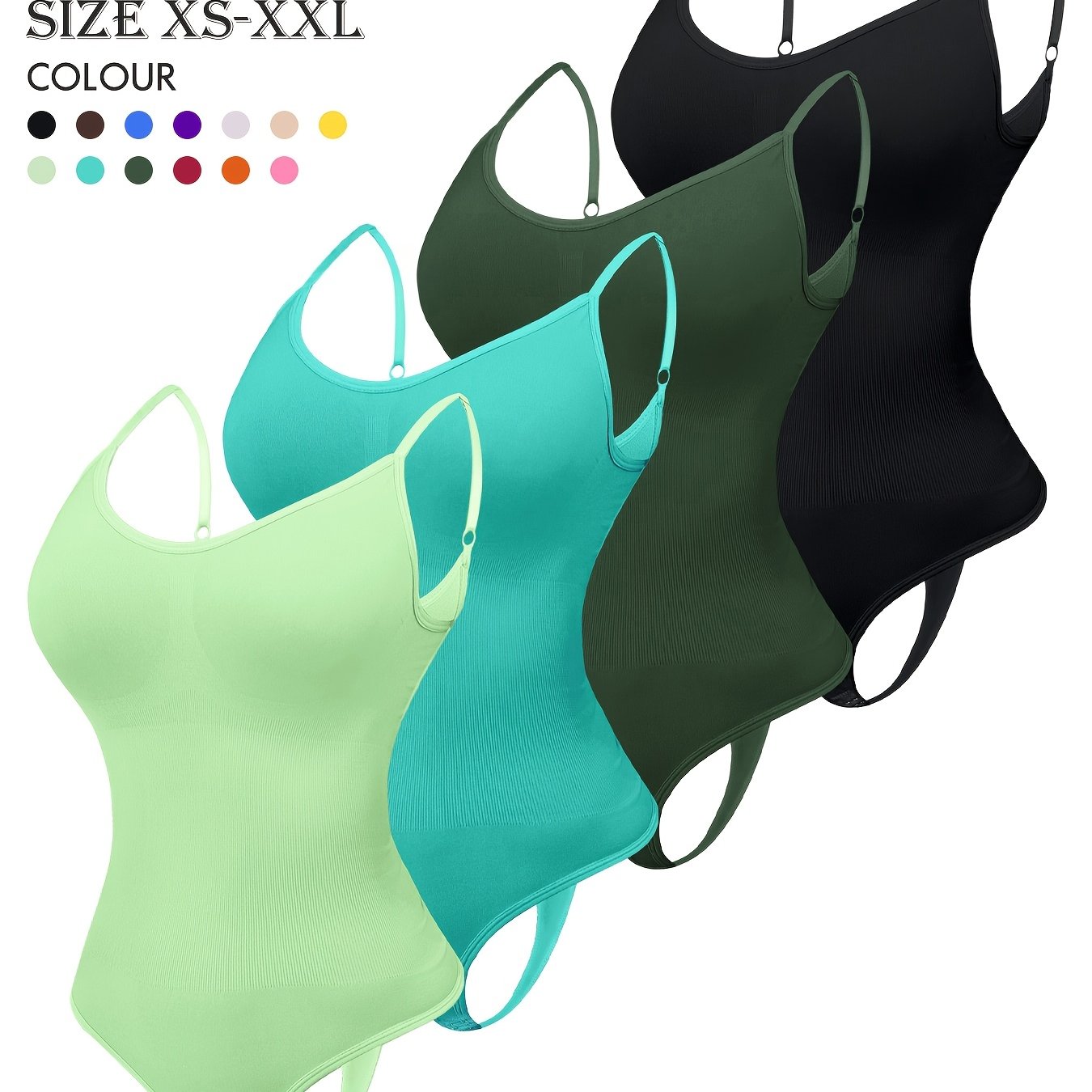 Silhouette Parfaite - Lot de 4 Bodys