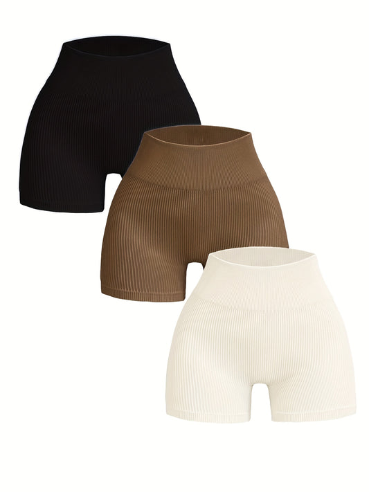 Lot de 3 short fitbelly
