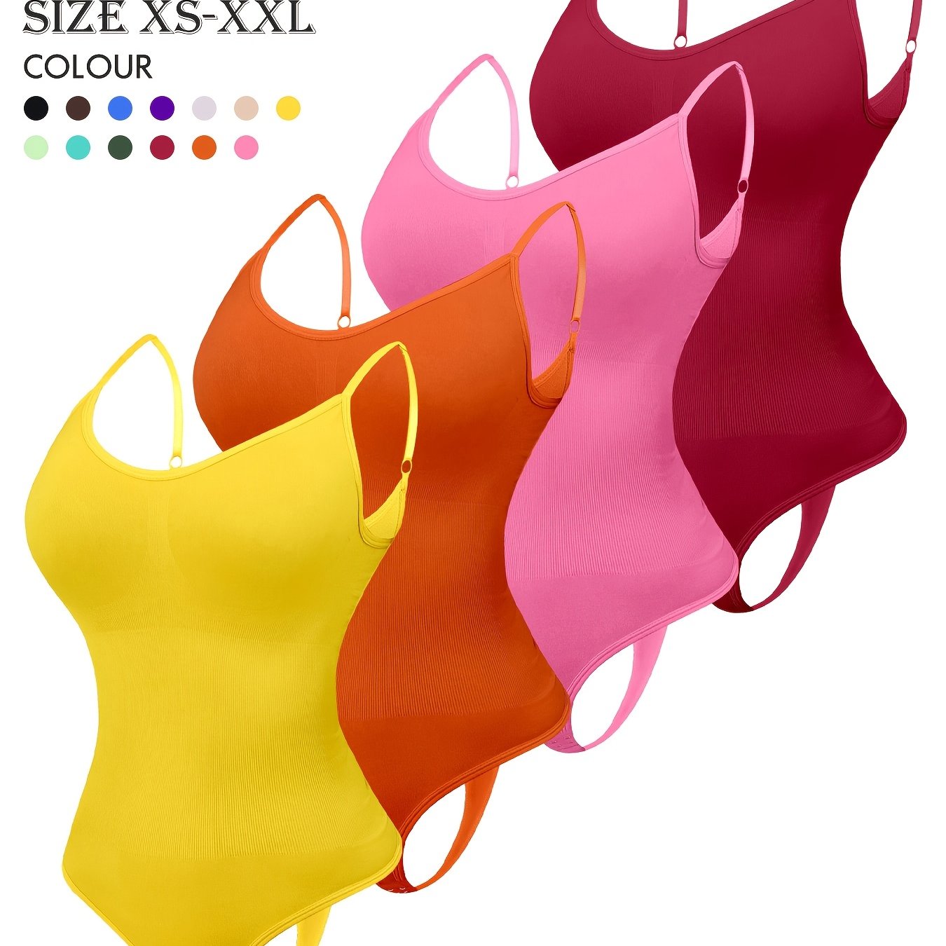 Silhouette Parfaite - Lot de 4 Bodys